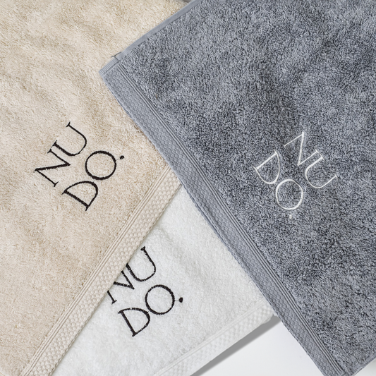 【 NU DO.フェイスタオルの再販がスタート】 数量限定で新色「ホワイト」も登場!