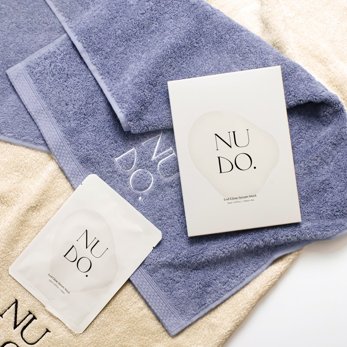 NU DO. Face Towel - Purple
