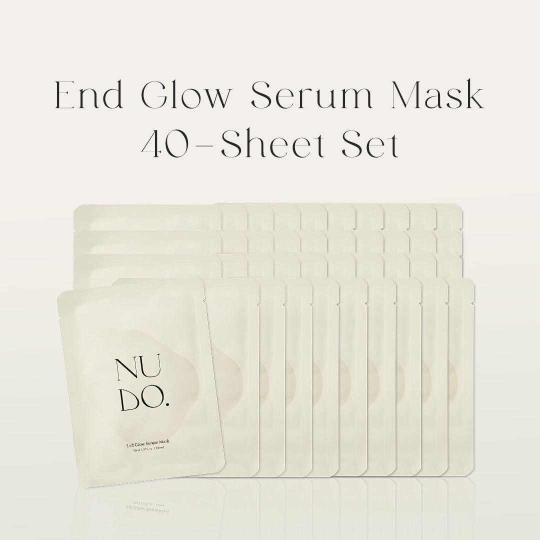 End Glow Serum Mask 40-Sheet Set