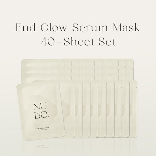 End Glow Serum Mask 40-Sheet Set