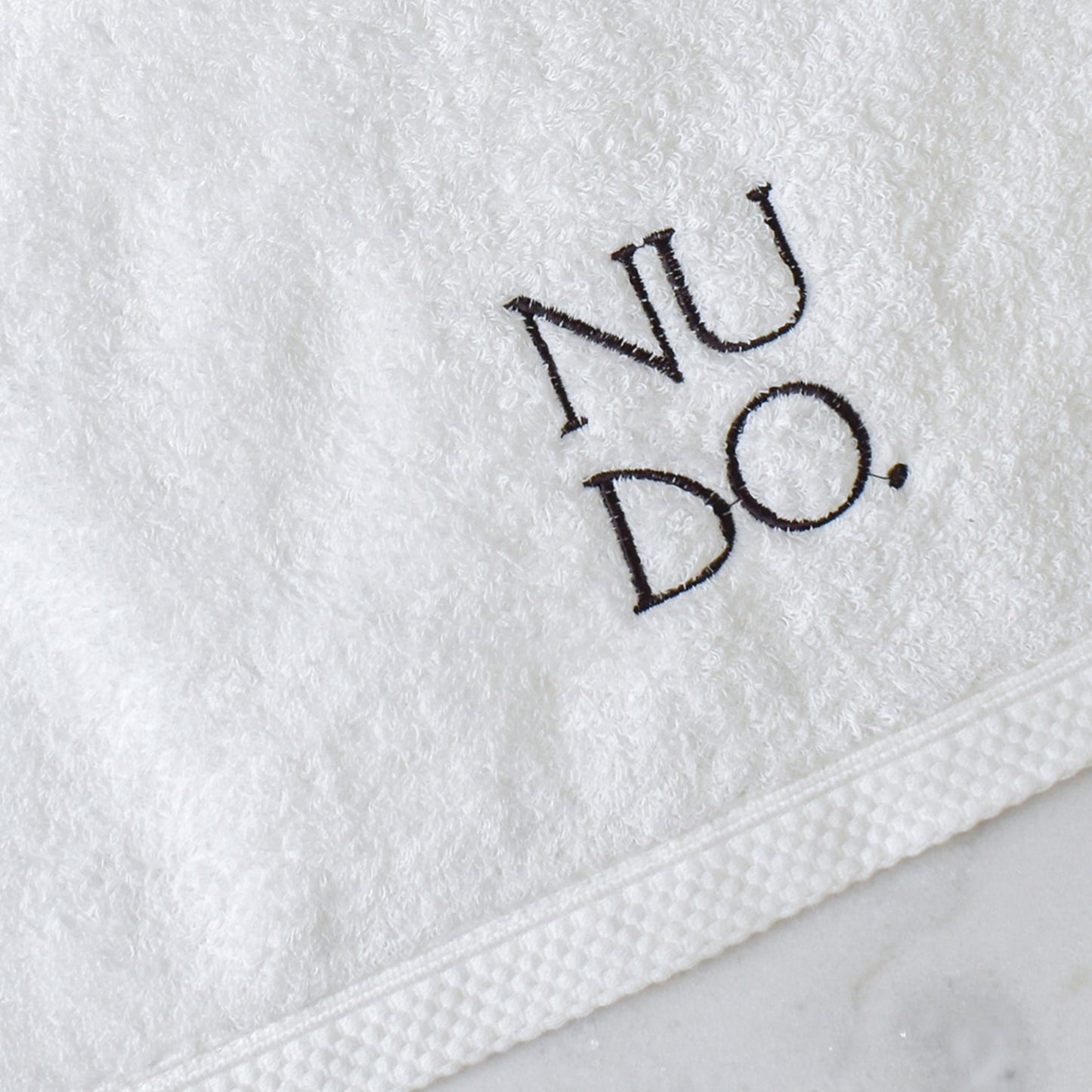 NU DO. Face Towel - White