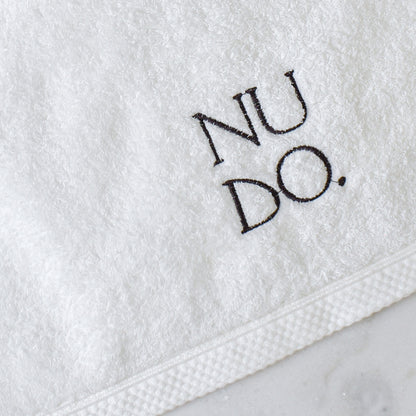 NU DO. Face Towel - White