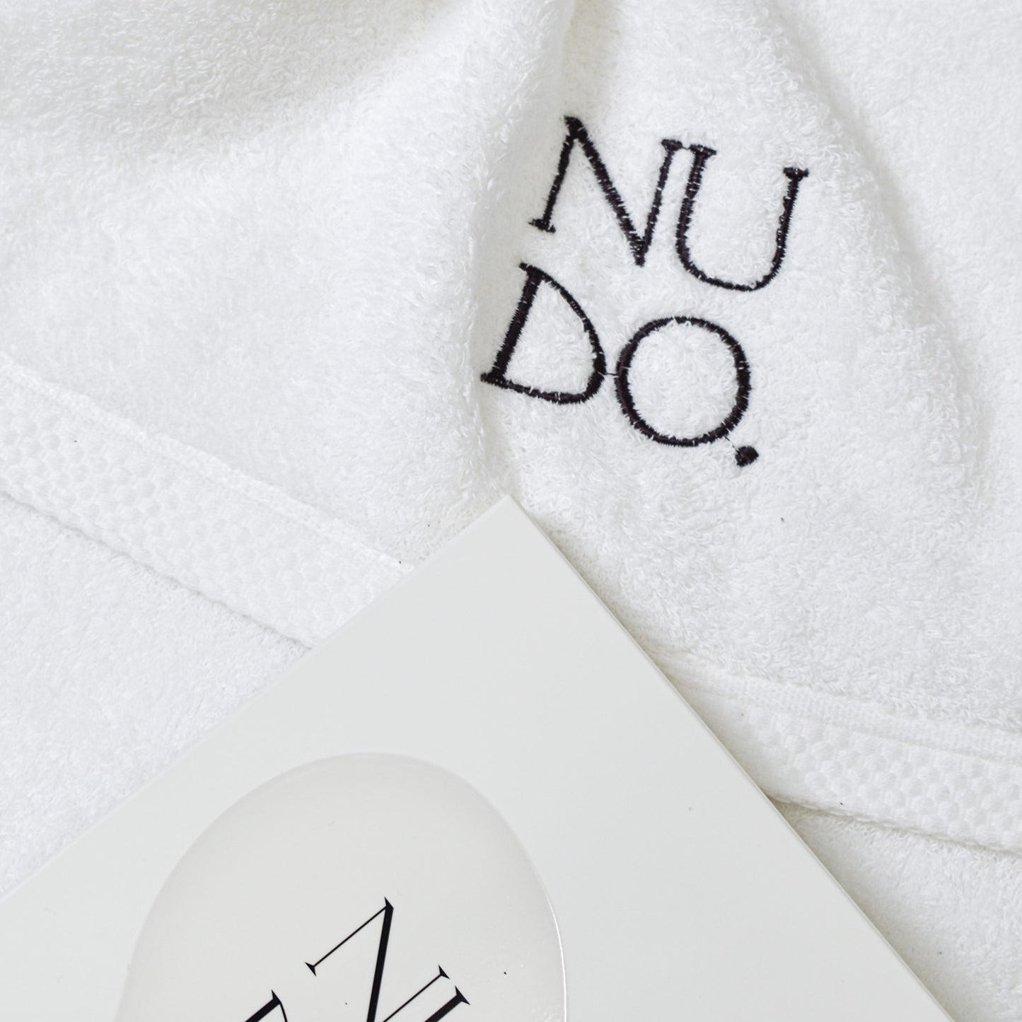 NU DO. Face Towel - White