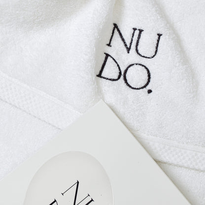 NU DO. Face Towel - White